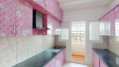 Kitchen Image of 1351 Sq.ft 3 BHK Apartment / Flat for sale in Shriram Green Field Phase 1, Budigere Cross Bengaluru for Rs. 12500000