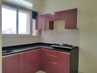 Kitchen Image of 1690 Sq.ft 3 BHK Apartment / Flat for rent in Kasarvadavali Thane for Rs. 48000