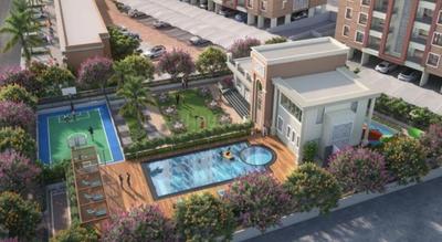 Image of 950 Sq.ft 2 BHK Apartment / Flat for sale in Nyati Exuberance, Mohammed Wadi, Pune for Rs. 6090000