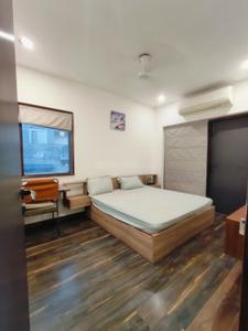 Bedroom Image of 1500 Sq.ft 1 BHK Builder Floor for rent in HUDA Plot Sector 42, Sushant Lok Phase 1 Gurgaon for Rs. 50000