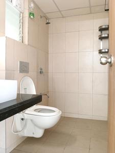 Bedroom Three Image of 1200 Sq.ft 3 BHK Apartment / Flat for rent in Godrej Emerald, Kasarvadavali Thane for Rs. 44498