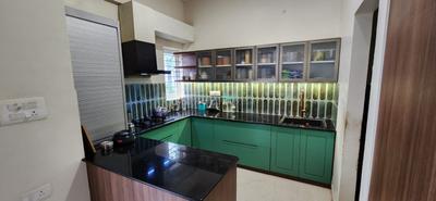 Kitchen Image of 600 Sq.ft 2 BHK Apartment / Flat for rent in Casagrand ECR 14, Kanathur Reddikuppam Chennai for Rs. 31000