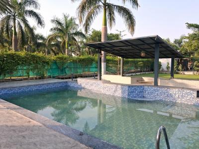 Swimming Pool Image of 1600 Sq.ft 2 BHK Villa for sale in Dkrrish Green Beauty Farms, Nagli Sabapur Noida for Rs. 9600000