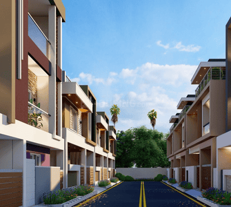 Image of 1154 Sq.ft 3 BHK Villa for sale in Siruseri, Chennai for Rs. 13200000