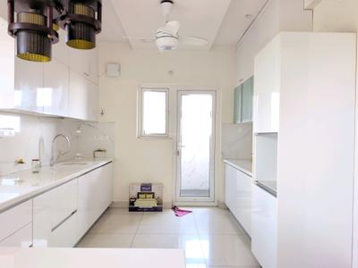 Kitchen Image of 2300 Sq.ft 3 BHK Apartment / Flat for rent in Sri Ram Garden By Jains, Jeedimetla Hyderabad for Rs. 60000