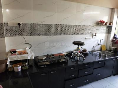 Kitchen Image of 990 Sq.ft 2 BHK Apartment / Flat for sale in Jodhpur Ahmedabad for Rs. 6800000