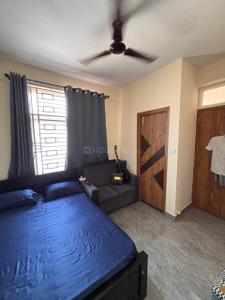 Bedroom Image of 350 Sq.ft 1 RK Apartment / Flat for rent in Domlur Layout Bengaluru for Rs. 28000