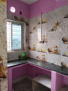 Kitchen Image of 750 Sq.ft 2 BHK Apartment / Flat for rent in Mahaprabhu Jharna Apartment, Benachity Durgapur for Rs. 9000
