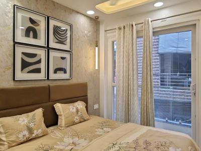 Bedroom Image of 1200 Sq.ft 4 BHK Apartment / Flat for sale in Hans Builders Floor, Hastsal New Delhi for Rs. 7500000