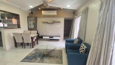 Living Room Image of 1200 Sq.ft 2 BHK Apartment / Flat for rent in Kolte Patil 24K Sereno, Baner Pune for Rs. 50000