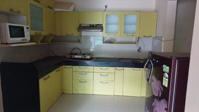 Kitchen Image of 950 Sq.ft 2 BHK Apartment / Flat for rent in Pegasus Megapolis Sangria Towers, Hinjawadi Phase 2 Pune for Rs. 25000