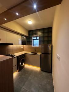 Kitchen Image of 575 Sq.ft 1 BHK Apartment / Flat for rent in Vyttila Kochi for Rs. 35000