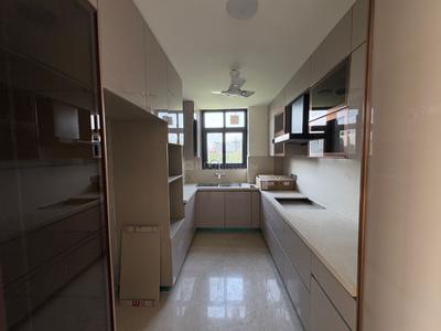 Kitchen Image of 1800 Sq.ft 3 BHK Builder Floor for sale in Shivalik New Delhi for Rs. 67500000