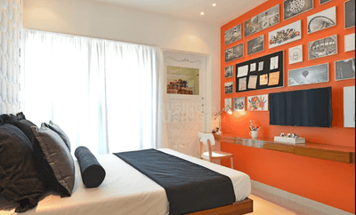 Image of 1206 Sq.ft 3 BHK Apartment / Flat for sale in Kolshet, Thane for Rs. 11000000