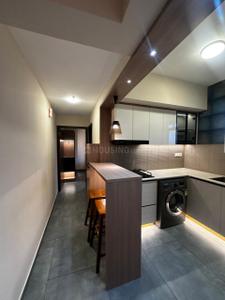 Kitchen Image of 575 Sq.ft 1 BHK Apartment / Flat for rent in Vyttila Kochi for Rs. 35000