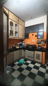 Kitchen Image of 450 Sq.ft 1 BHK Builder Floor for rent in Janakpuri New Delhi for Rs. 23000