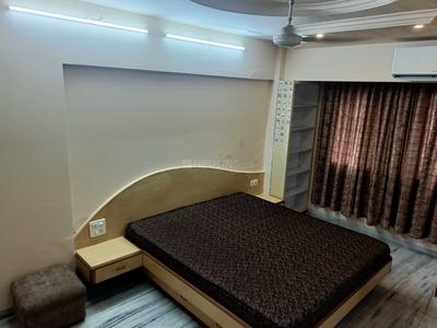 Bedroom Image of 2500 Sq.ft 3 BHK Apartment / Flat for rent in Sagar Darshan Towers, Nerul Navi Mumbai for Rs. 130000