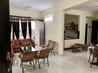 Hall Image of 1750 Sq.ft 3 BHK Apartment / Flat for rent in Aarohan Crystel Link Apartment, Amausi Lucknow for Rs. 38000