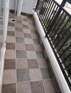 Balcony Image of 500 Sq.ft 1 BHK Apartment / Flat for rent in Kudlu Bengaluru for Rs. 26000