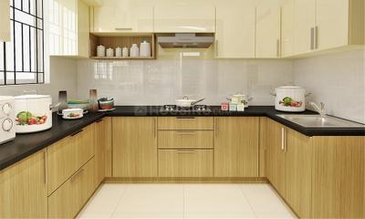 Kitchen Image of 650 Sq.ft 1 BHK Apartment / Flat for rent in Nirmal Bag Rishikesh for Rs. 22000