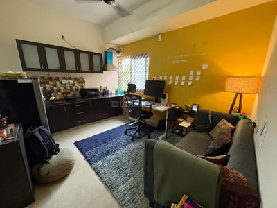 Kitchen Image of 400 Sq.ft 1 BHK Builder Floor for rent in Indira Nagar Bengaluru for Rs. 32000