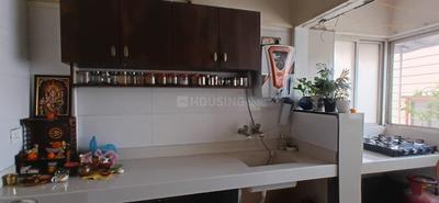 Kitchen Image of 690 Sq.ft 1 BHK Apartment / Flat for sale in Nivasa Prakriti, Lohegaon Pune for Rs. 3800000