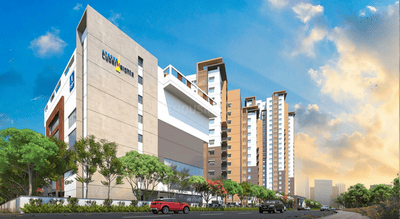Image of 1356 Sq.ft 2 BHK Apartment / Flat for sale in Aparna Cyber Heights, Osman Nagar, Hyderabad for Rs. 11534500