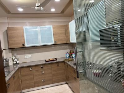 Kitchen Image of 1800 Sq.ft 3 BHK Builder Floor for sale in Shivalik New Delhi for Rs. 47500000