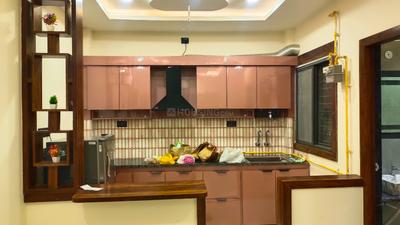 Kitchen Image of 523 Sq.ft 1 BHK Apartment / Flat for rent in Vijay Nagar Indore for Rs. 16000