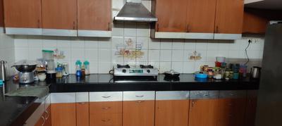 Kitchen Image of 1500 Sq.ft 1 BHK Independent House for rent in Gomti Nagar Lucknow for Rs. 19000