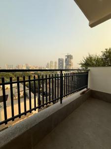 Balcony Image of 1000 Sq.ft 1 RK Independent House for rent in Sector 57 Gurgaon for Rs. 26000