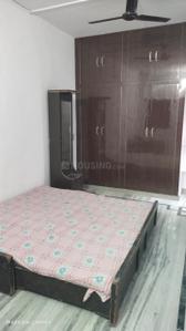 Bedroom Image of 700 Sq.ft 1 BHK Builder Floor for rent in Gomti Nagar Lucknow for Rs. 16000