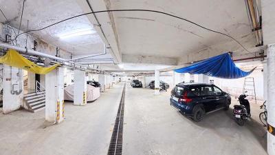 Parking Area Image of 1440 Sq.ft 3 BHK Apartment / Flat for sale in Aaryan Gloria, South Bopal Ahmedabad for Rs. 7900000