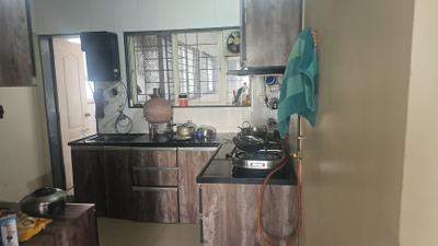 Kitchen Image of 1350 Sq.ft 2.5 BHK Apartment / Flat for sale in OM The Island, Wakad Pune for Rs. 13500000