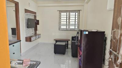 Living Room Image of 680 Sq.ft 1 BHK Apartment / Flat for rent in Kondapur Hyderabad for Rs. 25800