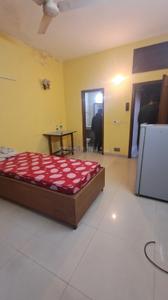 Bedroom Image of 400 Sq.ft 1 RK Builder Floor for rent in Safdarjung Development Area New Delhi for Rs. 35000