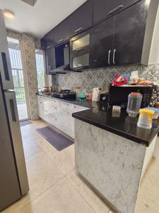 Kitchen Image of 1500 Sq.ft 3 BHK Builder Floor for rent in Sector 57 Gurgaon for Rs. 46500