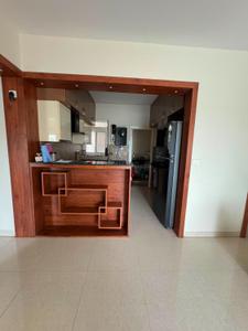 Kitchen Image of 1650 Sq.ft 3 BHK Apartment / Flat for rent in SJR Blue Waters, Parappana Agrahara Bengaluru for Rs. 70000