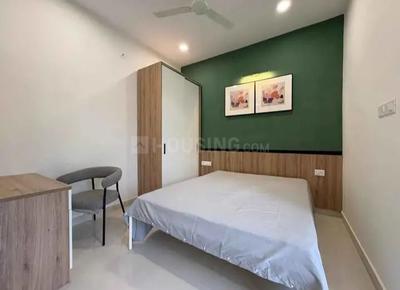 Bedroom Image of 900 Sq.ft 1 BHK Apartment / Flat for rent in Banjara Hills Hyderabad for Rs. 13500