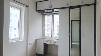 Bedroom Image of 900 Sq.ft 2 BHK Apartment / Flat for rent in SJR Blue Water PH 3, Parappana Agrahara Bengaluru for Rs. 46000
