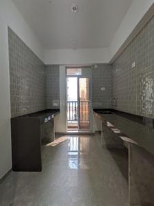 Kitchen Image of 672 Sq.ft 1 BHK Apartment / Flat for sale in Kulswamini Brahmand Wing B Janai Shankar, Thakurli Thane for Rs. 5000000