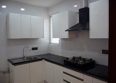 Kitchen Image of 800 Sq.ft 1.5 BHK Builder Floor for rent in Safdarjung Development Area New Delhi for Rs. 40000