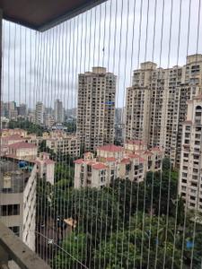 Balcony Image of 1140 Sq.ft 3 BHK Apartment / Flat for rent in ND Palai Towers, Goregaon West Mumbai for Rs. 110000
