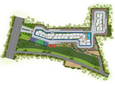 Image of 1187 Sq.ft 2 BHK Apartment / Flat for sale in Whispering Petals, Hoskote, Bengaluru for Rs. 10500000