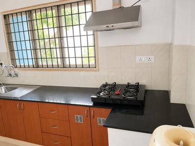 Kitchen Image of 1800 Sq.ft 3 BHK Builder Floor for rent in Adyar Chennai for Rs. 85000