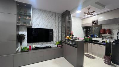Kitchen Image of 350 Sq.ft 1 BHK Apartment / Flat for sale in Sethia Imperial Avenue, Malad East Mumbai for Rs. 9000000