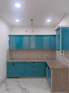 Kitchen Image of 990 Sq.ft 3 BHK Builder Floor for sale in Burari New Delhi for Rs. 4500119