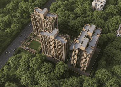 Image of 1360 Sq.ft 2 BHK Apartment / Flat for sale in Shyaswa Savera Prarambh, Ghuma, Ahmedabad for Rs. 5500000