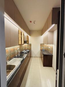 Kitchen Image of 1358 Sq.ft 3 BHK Apartment / Flat for rent in Hero Homes, Sector 104 Gurgaon for Rs. 38000