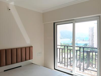 Bedroom Image of 525 Sq.ft 1 BHK Apartment / Flat for rent in Kasarvadavali Thane for Rs. 26000